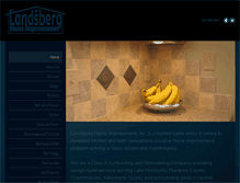 Tablet Screenshot of landsberghomeimprovement.com